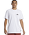 The Quiksilver Mens Comp Logo DNA T-Shirt in White