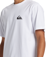 The Quiksilver Mens Comp Logo DNA T-Shirt in White