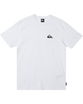 The Quiksilver Mens Comp Logo DNA T-Shirt in White