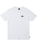 The Quiksilver Mens Comp Logo DNA T-Shirt in White