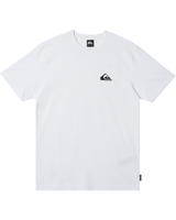 The Quiksilver Mens Comp Logo DNA T-Shirt in White