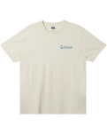 The Quiksilver Mens Island Mode T-Shirt in Silver Birch