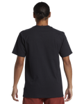 The Quiksilver Mens Thorn Logo DNA T-Shirt in Black