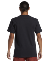 The Quiksilver Mens Thorn Logo DNA T-Shirt in Black