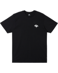 The Quiksilver Mens Thorn Logo DNA T-Shirt in Black