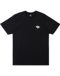 The Quiksilver Mens Thorn Logo DNA T-Shirt in Black