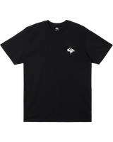 The Quiksilver Mens Thorn Logo DNA T-Shirt in Black