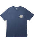 The Quiksilver Mens Creations T-Shirt in Vintage Indigo 