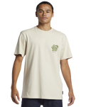 The Quiksilver Mens Creations T-Shirt in Fog