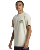 The Quiksilver Mens Creations T-Shirt in Fog