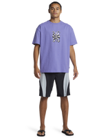 The Quiksilver Mens Trident Mercury T-Shirt in Corsican Blue