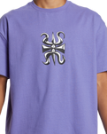 The Quiksilver Mens Trident Mercury T-Shirt in Corsican Blue