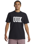 The Quiksilver Mens Griff T-Shirt in Black