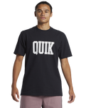 The Quiksilver Mens Griff T-Shirt in Black