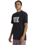 The Quiksilver Mens Griff T-Shirt in Black