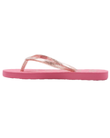 The Roxy Girls Girls Viva Sparkle Flip Flops in Pink 1