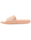 The Roxy Girls Girls Slippy II Sliders in Peach Cream