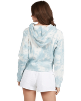 The Roxy Womens Girls Trip Hoodie in Cool Blue