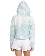 The Roxy Womens Girls Trip Hoodie in Cool Blue