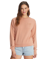 The Roxy Womens Surfing By Moonlight Sweatshirt in Cork