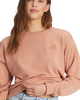 The Roxy Womens Surfing By Moonlight Sweatshirt in Cork