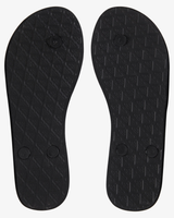 The Roxy Womens Viva IV Flip Flops in Black Smooth