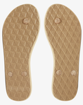 The Roxy Womens Viva IV Flip Flops in Metallic Gold