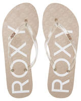 The Roxy Womens Viva Jelly Flip Flops in Champagne