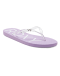 The Roxy Womens Viva Jelly Flip Flops in Purple