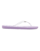 The Roxy Womens Viva Jelly Flip Flops in Purple