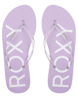 The Roxy Womens Viva Jelly Flip Flops in Purple