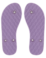 The Roxy Womens Viva Jelly Flip Flops in Purple