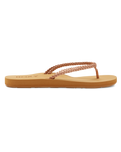 The Roxy Womens Costas II Flip Flops in Rose Gold