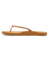 The Roxy Womens Costas II Flip Flops in Rose Gold