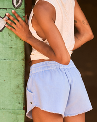 The Roxy Womens Scenic Route Shorts in Bel Air Blue