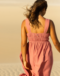 The Roxy Womens Paradise Winds Dress in Cedar Wood