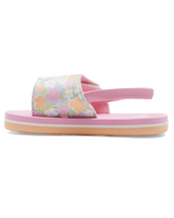 The Roxy Girls Girls Finn Flip Flops in White, Crazy Pink & Orange