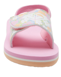 The Roxy Girls Girls Finn Flip Flops in White, Crazy Pink & Orange