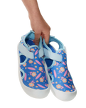 The Roxy Girls Girls Grom Shoes in Blue & Pink