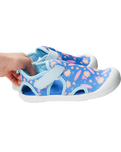 The Roxy Girls Girls Grom Shoes in Blue & Pink