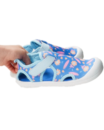 The Roxy Girls Girls Grom Shoes in Blue & Pink