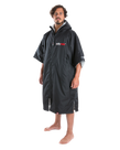 The Dryrobe Advance Short Sleeved in Black & Grey