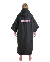 The Dryrobe Advance Short Sleeved (2022) in Black & Pink