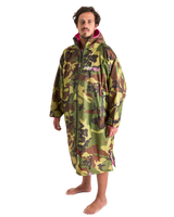 The Dryrobe Advance Long Sleeved (2022) in Camo & Pink