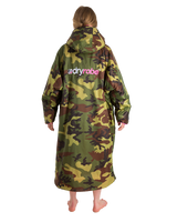 The Dryrobe Advance Long Sleeved (2022) in Camo & Pink