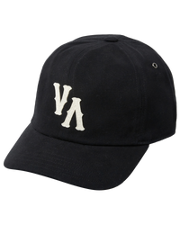 The RVCA Womens Dugout II Dad Cap in Black