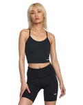 The RVCA Womens Essential Sports Vest in Black