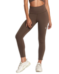 The RVCA Womens Superbad Leggings in Major Brown