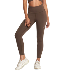 The RVCA Womens Superbad Leggings in Major Brown