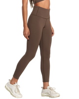 The RVCA Womens Superbad Leggings in Major Brown